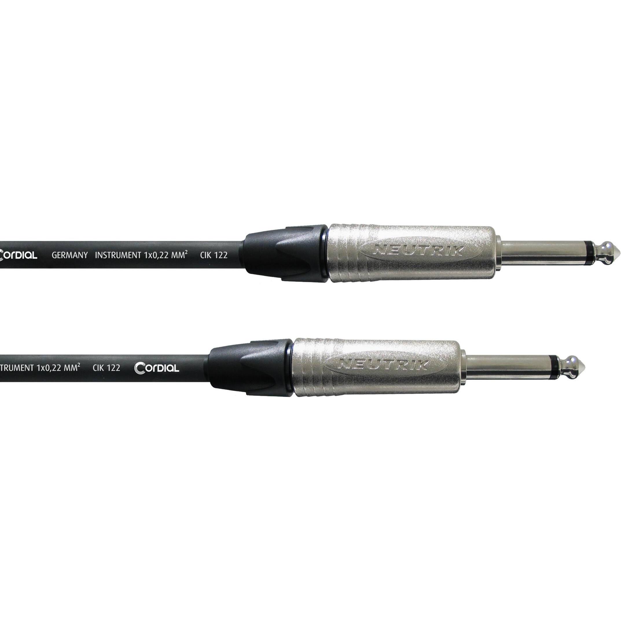 Cordial Cxi Pp (3 m, 6.3mm Klinke (Jack)), Audio Kabel