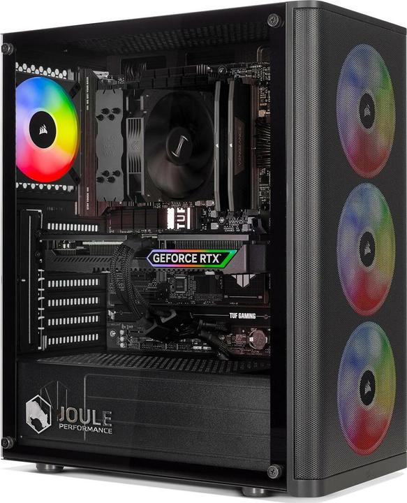 Produktbild Joule Performance Gaming PC RTX5050 R7 32GB 2TB L1137867 (2000 GB, 32 GB, AMD Ryzen 7 9700X, GeForce RTX 5050)