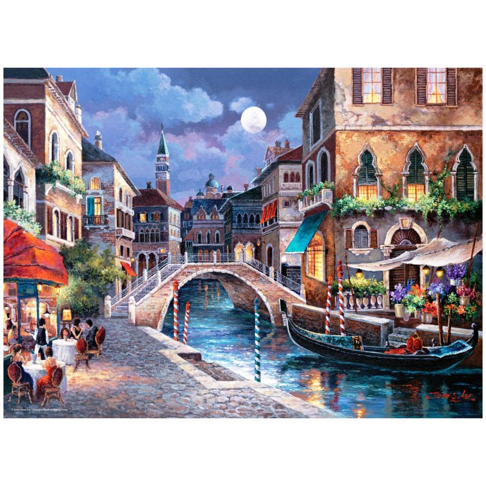 Thumbnail - Anatolian 3087 puzzle 1000 pcs. In Canal Venice II by James Lee (1000 Teile)