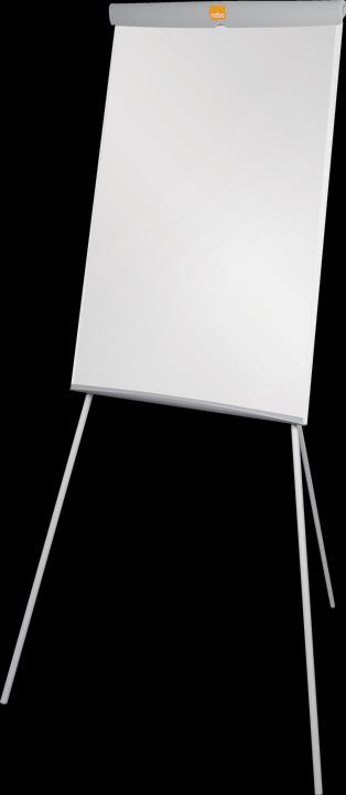 Produktbild Nobo Flipchart aus Stahl mit Dreibeinstativ, magnethaftend (68 x 184 cm)