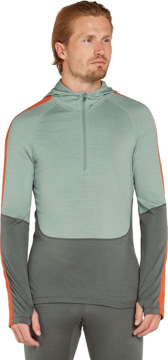 Actual product image Icebreaker Merino 200 Sonebula L/S Half Zip Hood (S)