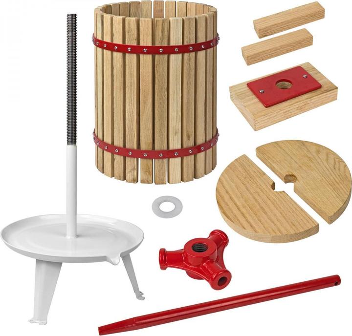 Produktbild Dema Obstpresse Beerenpresse Saftpresse Weinpresse Fruchtpresse Trento 24 Liter L