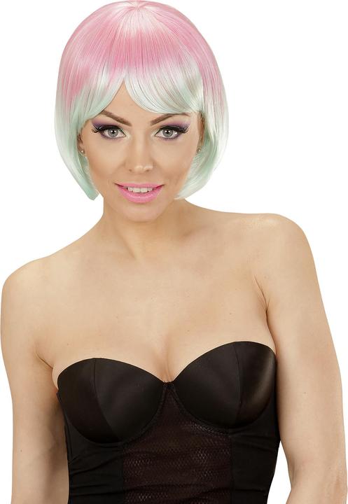 Immagine prodotto Widmann Two-Tone Perücke pink-türkis