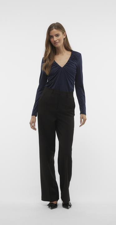 Produktbild Vero Moda Vmhanna Bianca Ls V-Neck Top Jrs Pop2 Top (XS)