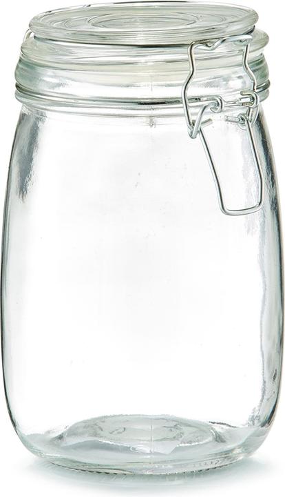 Zeller Present Vorratsglas mit Bügelverschluss (1 l)