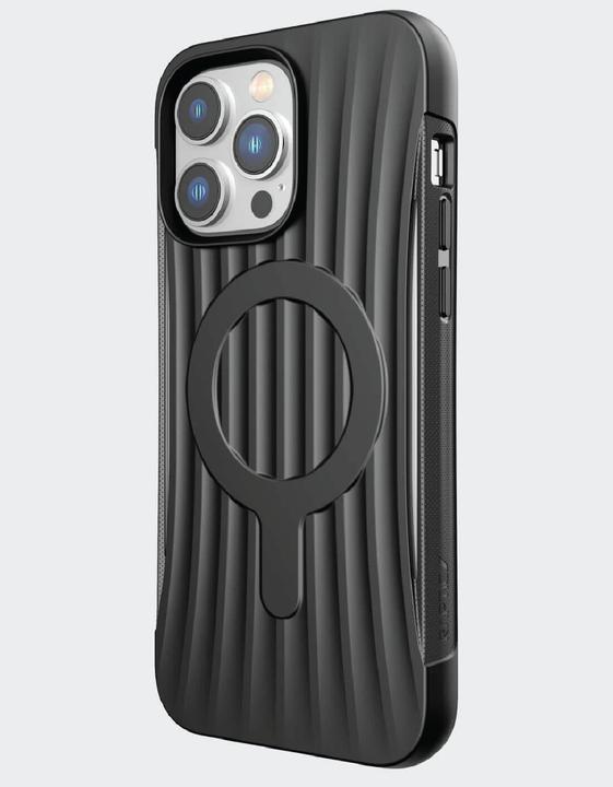 Actual product image X-Doria Clutch Case iPhone 14 Pro Max with MagSafe back cover black (Apple iPhone 14 Pro Max)