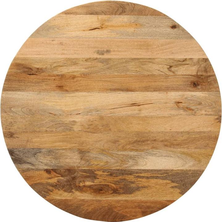 Produktbild VidaXL Tischplatte Holzplatte Massivholzplatte Ø 70x2,5cm Rund Massivholz Mango (70 x 2,5 cm)