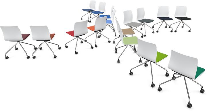 Produktbild Dauphin Fiore Konferenzstuhl