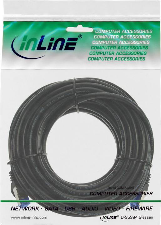 Immagine prodotto InLine Cavo di rete (S/FTP, CAT6a, 15 m)