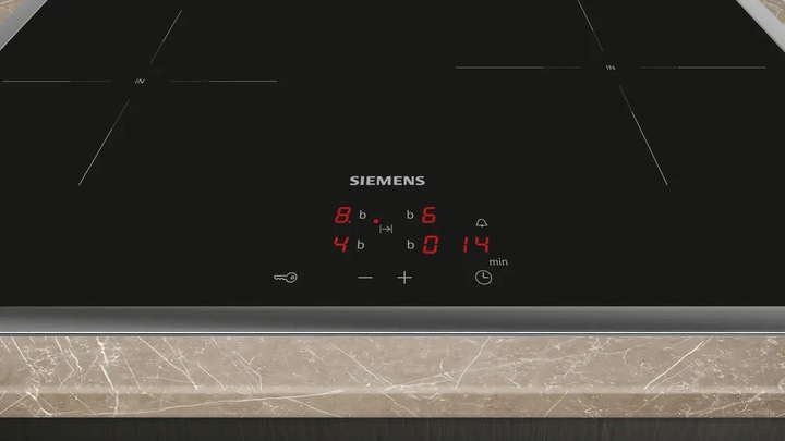 Produktbild Siemens Built-in cooker set, EI645CFB6E + HE578GBS4, Built-in cooker, Induction hob, PQ521IA03