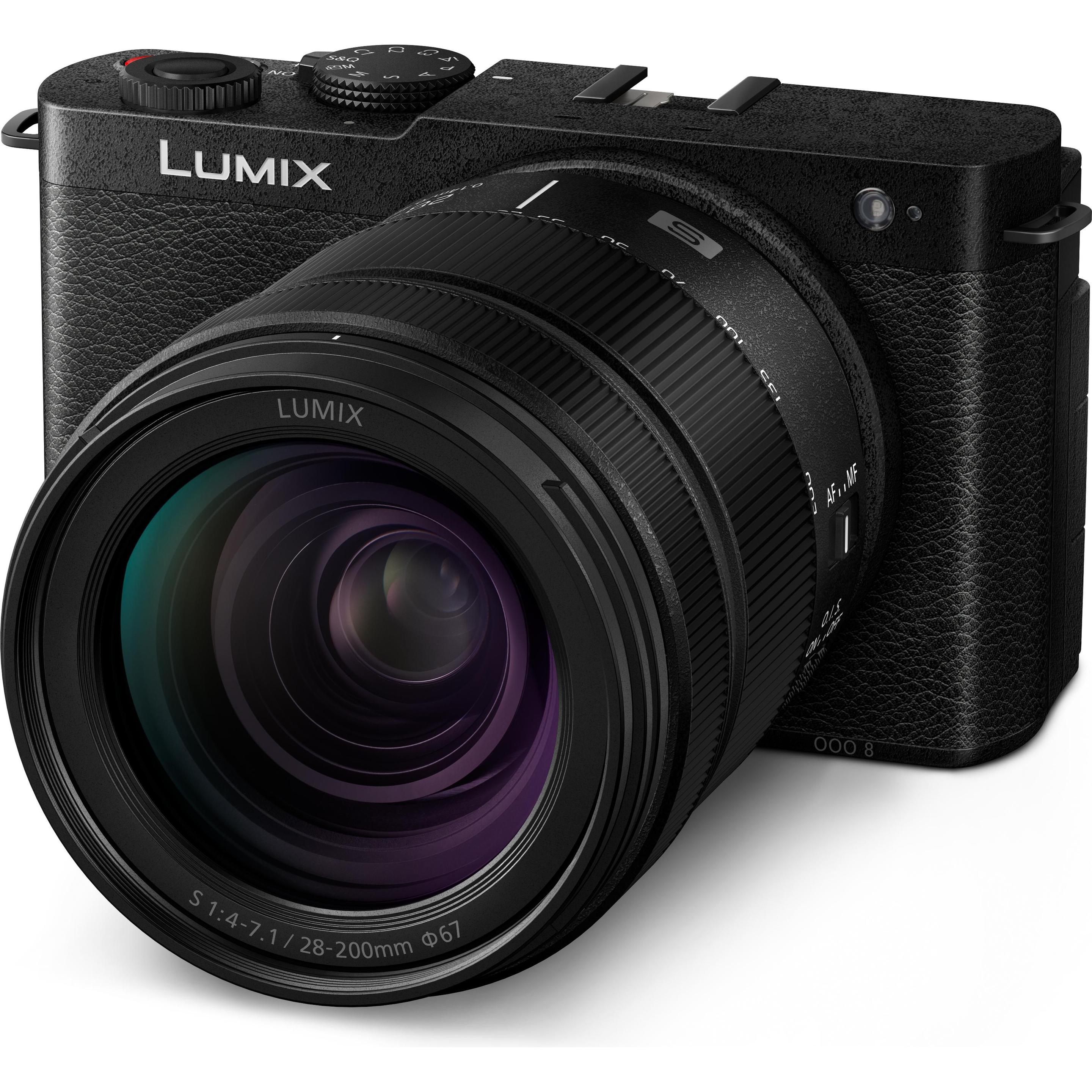 Thumbnail - Panasonic Lumix S9 Kit (28 - 200 mm, 24.20 Mpx, Vollformat), Kamera, Schwarz
