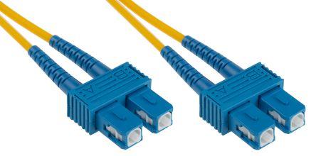 Produktbild RS PRO Patchkabel 09/125 SC DX 5m (S/UTP, CAT6, 0.26 m)