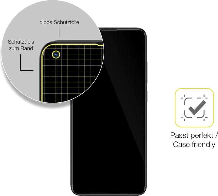 Actual product image Dipos Screen Protector Full-Cover 3D (1 pcs., Vivo Z5x)