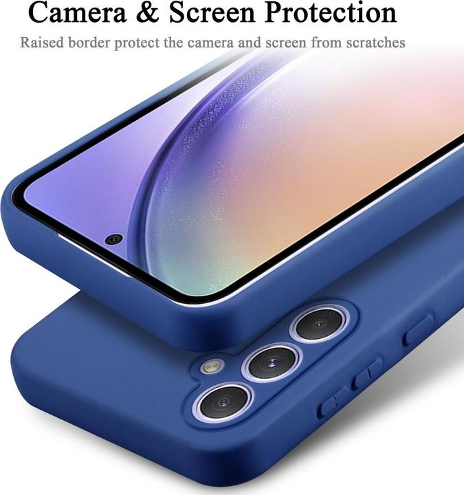 Actual product image Cadorabo Case for Samsung Galaxy A54 5G TPU in liquid protection silicone design (Samsung Galaxy A54 5G)