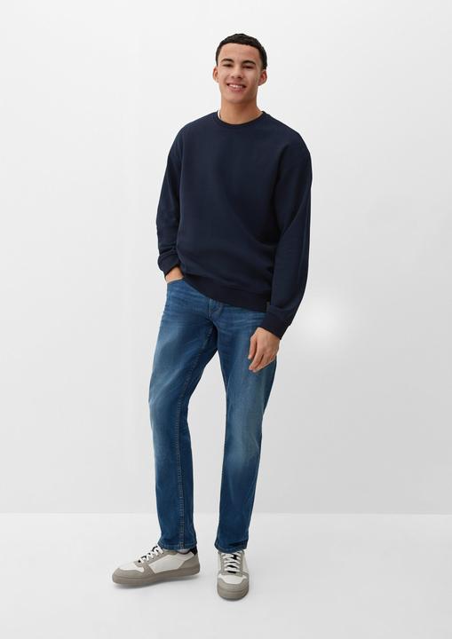 Produktbild s.Oliver Sweatshirt Sweatshirt mit Logostickerei (S)