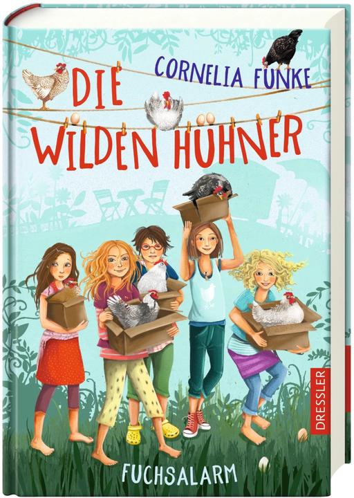 Produktbild Die wilden Hühner (Deutsch, Cornelia Funke, Florentine Prechtel, 2018)