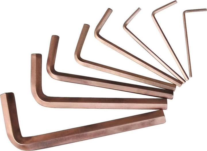 Actual product image KS Tools BRONZEplus Allen spanner set long 9 pcs.