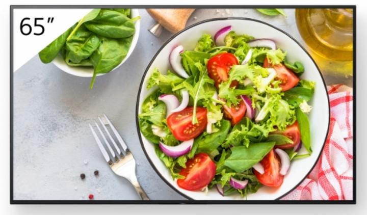 Sony 65" Pro BRAVIA LCD 550nit w/BRAVIA SV (3840 x 2160 Pixels, 65")