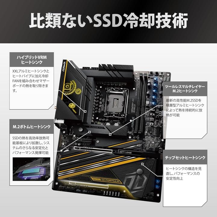 Productafbeelding AsRock Z890 Taichi OCF Intel DDR5 S1851 (LGA 1851, Intel Z890, ATX)