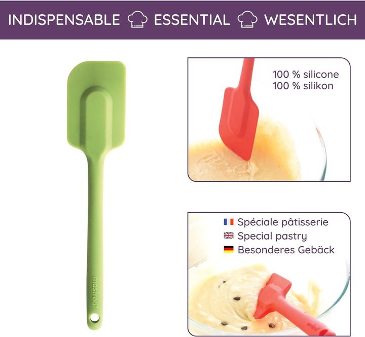 Actual product image Mastrad Spatula silicone green (6 cm)