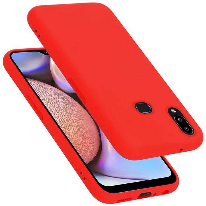 Actual product image Cadorabo TPU Liquid Silicone Case Cover (Samsung Galaxy A10s)