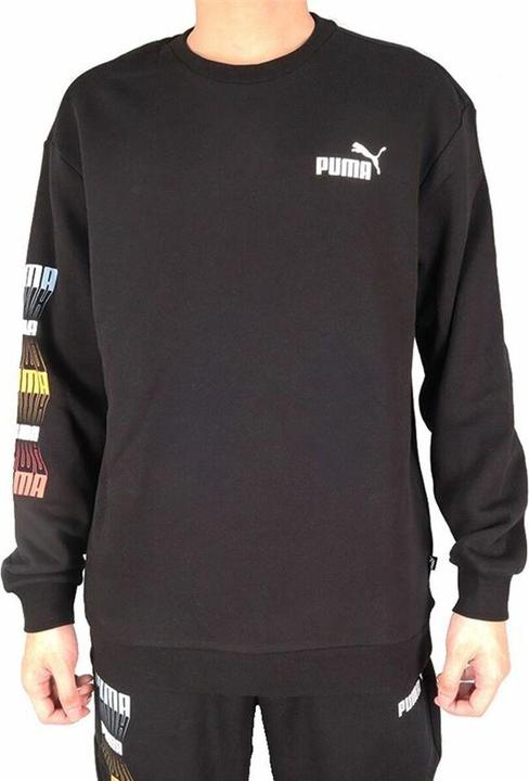 Produktbild Puma Herren Sweater ohne Kapuze Repeat Graphic Schwarz (S)