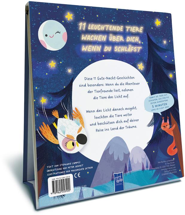 Actual product image Glow in the Dark - Meine Einschlaffreunde: Tierfreunde (German)