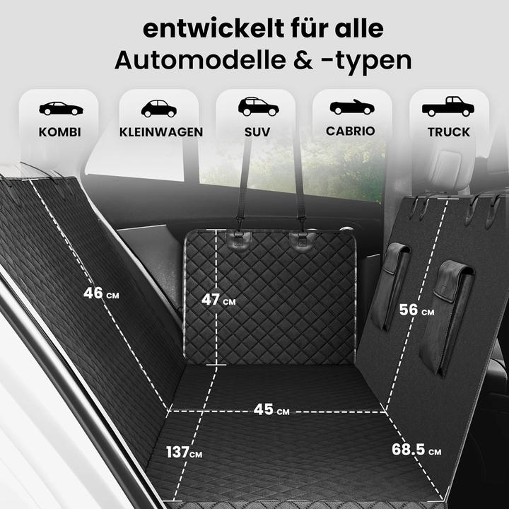 Image du produit Naloo's World Rückbankschutz (Chien, Respirant, Pliable, Lavable)