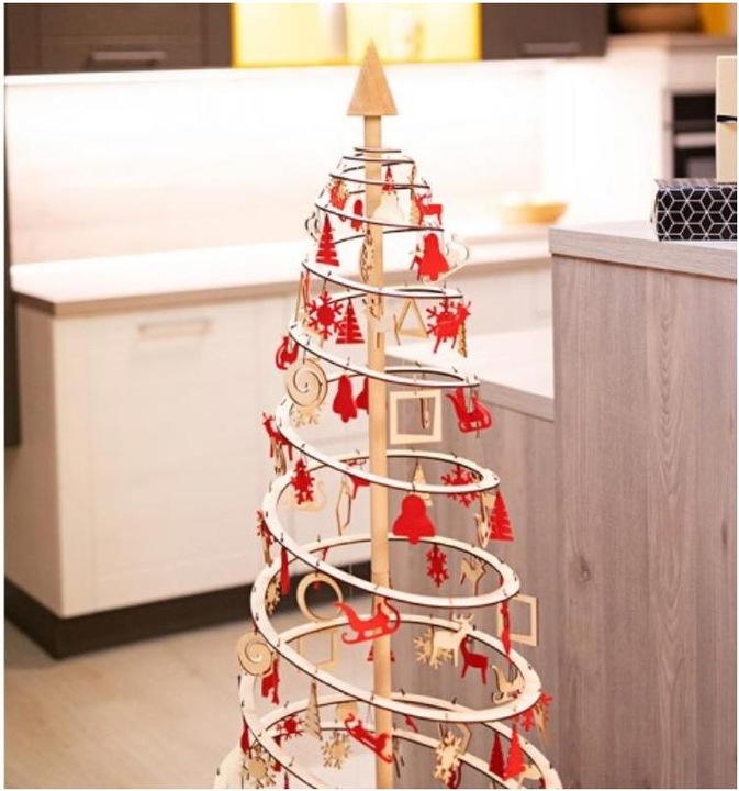 Produktbild Spira Christmas Tree SPIRA CONE Holzspitze, klein (1 -teilig)