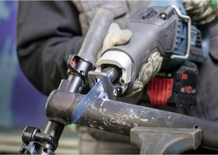 Produktbild Bosch Professional Zubehör EXPERT ‘Medium-Thick Tough Metal’ S 1155 HHM Säbelsägeblatt, 10 Stück