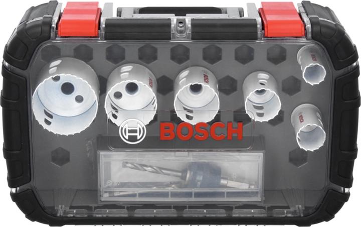 Produktbild Bosch Professional Zubehör 9-tlg. Elektriker-Set 1 Progressor for Wood&Metal (22, 29, 35, 44, 51, 64 Millimeter)