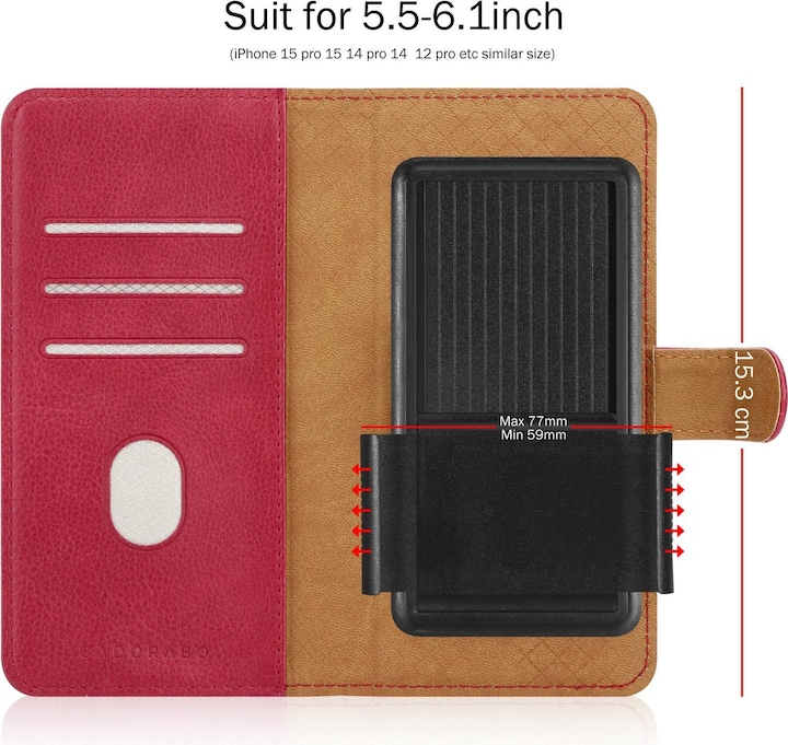 Actual product image Cadorabo Case for Honor 20 / 20S / Huawei NOVA 5T Book Cover (TCL 20S, K20, Huawei Nova 5T)