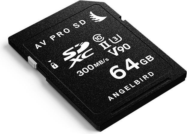 Immagine prodotto Angelbird AV PRO V90 (64 GB, SDXC, U3, UHS-II)