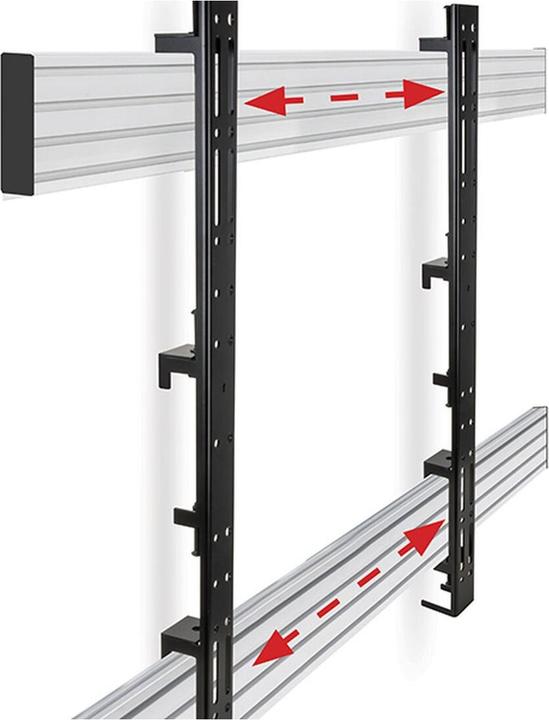 Image du produit Btech SystemX VESA Strippen BT8390-VESA800F (pack de 2) (Mur)