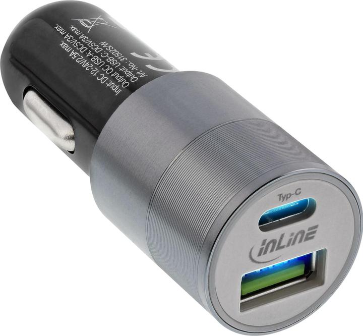 InLine Adaptateur USB pour voiture