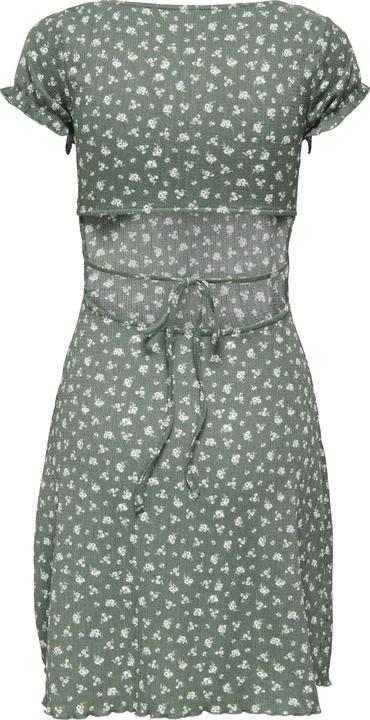 Actual product image Only Normal geschnitten V-Ausschnitt Glockenärmel Midikleid Kleid (XS)