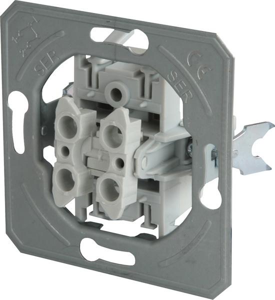Actual product image Magni Ekonomik serine push-button insert TEM flush-mounted switch range