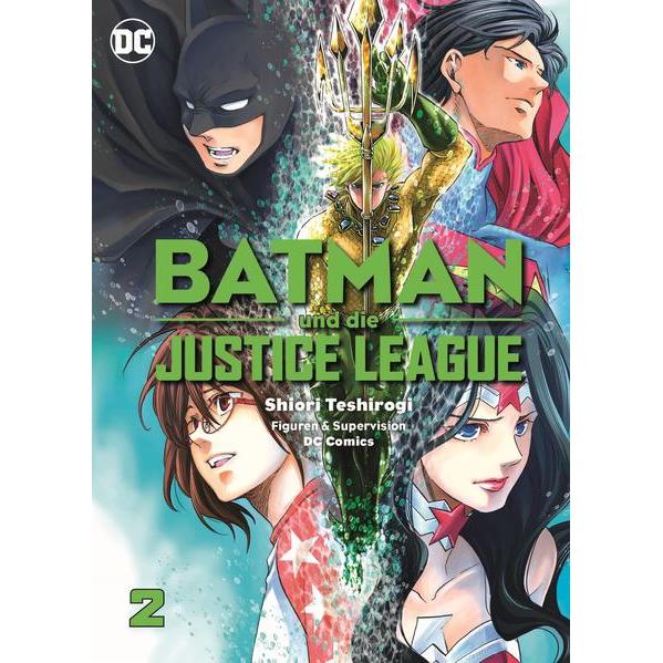 Batman und die Justice League, Belletristik von Shiori Teshirogi