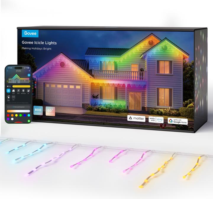 Produktbild Govee Icicle (RGBIC, 1000 cm, Indoor)