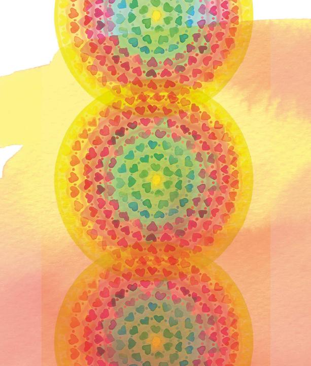 Produktbild Malbuch Inside Out - Watercolor Mandala