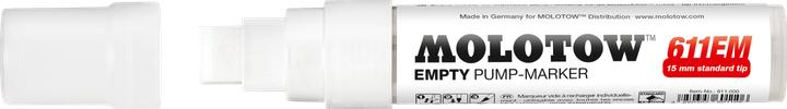 Nährwerte und Zutaten Molotow Leermarker Pump Marker 611EM 15mm (15 mm, 1 x)