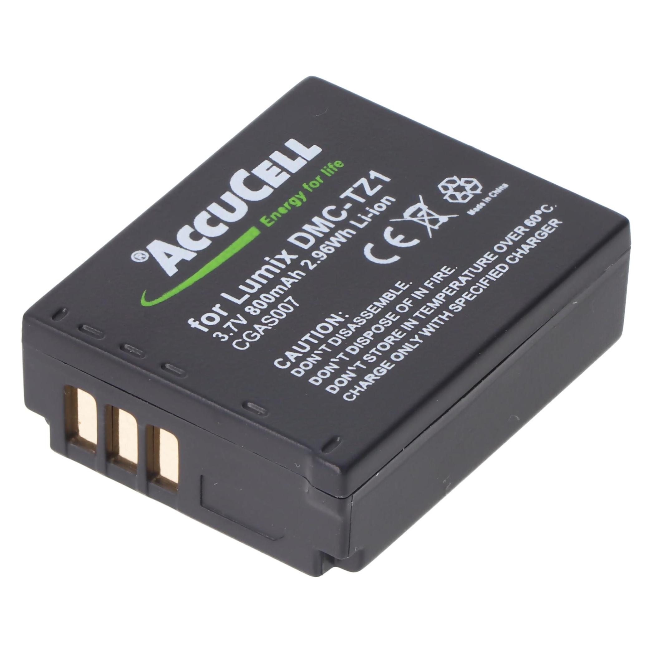 AccuCell Batteria Ricaricabile Compatibile Con PANASONIC CGA-S005 / DMW-BCC12 - 5