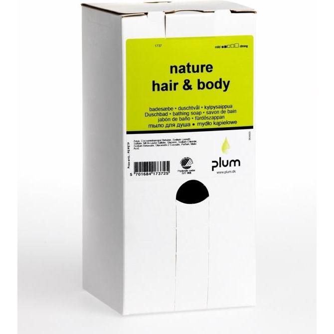 Plum, Shampoo, Saebe Fresh Hair & Body 1,4l 1737 (1400 ml, Flüssiges Shampoo)