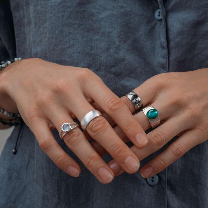 Immagine prodotto Bijouteria Anello acciaio (64)