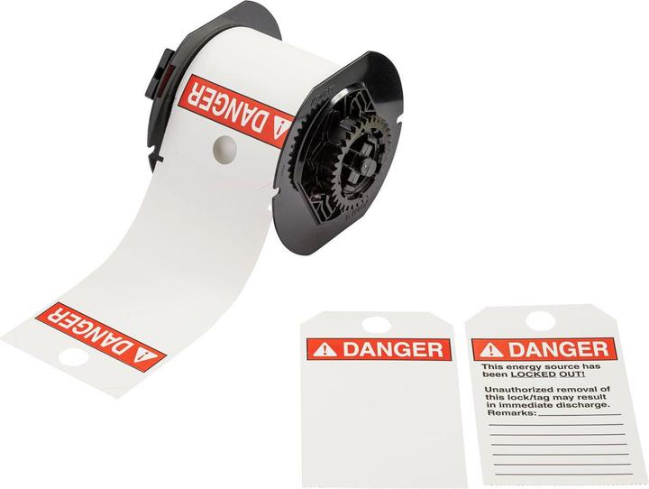 Actual product image Brady Printable polyester lockout (8.26 cm)