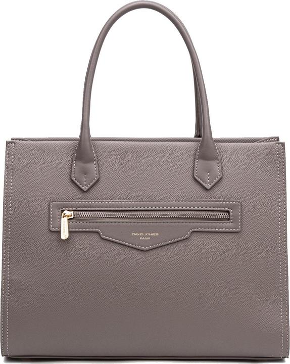 Actual product image David Jones Handtasche Damen - Modell Erisma Plus - 100% Veganes Pu-Leder - 33.0 X 25.0 X 13.0 Cm