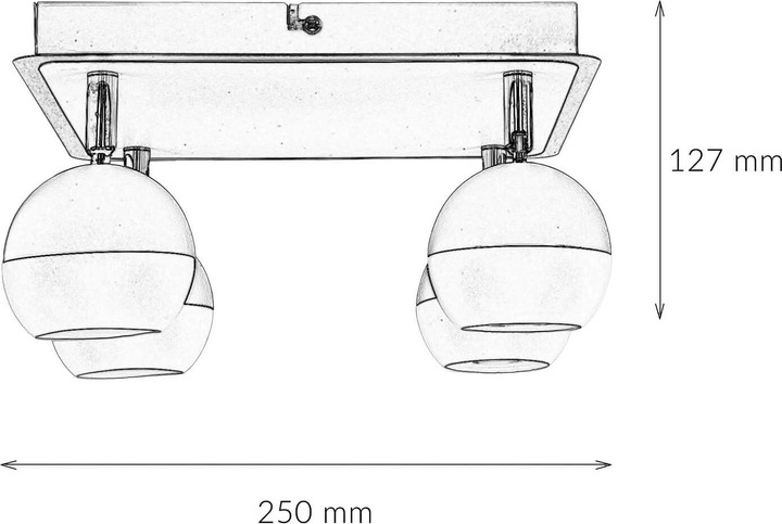 Image du produit Licht-Erlebnisse Spot projecteur Noah (GU10)