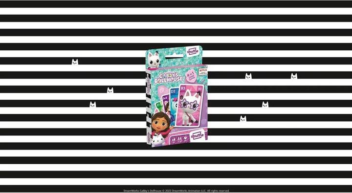 Productafbeelding ASS Altenburg 10044022 - Gabbys Poppenhuis - Kwartet 4 in 1 (Duits, 2 - 4 Spelers)