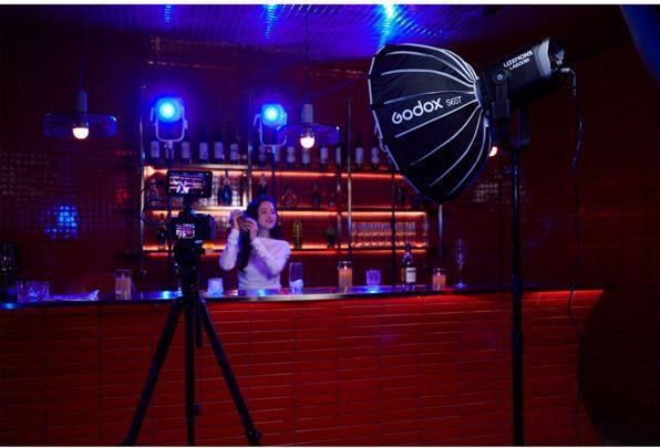 Produktbild Godox LA600Bi black - Litemons LED Light Bi-Color (Videoleuchte)