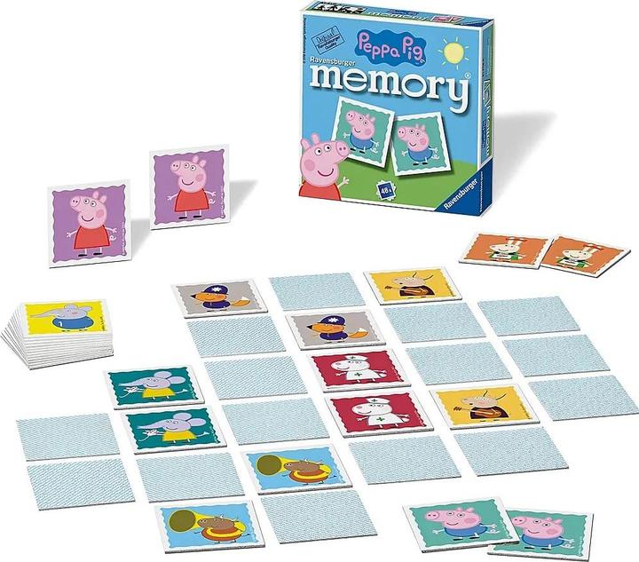 Actual product image Ravensburger Mini Memory - Peppa Pig (1 - 6 Players)